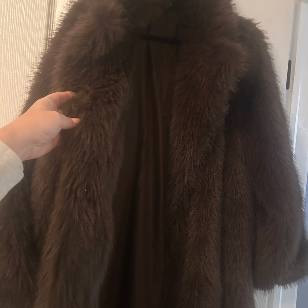 Chic Brown Teddy Jacket - image 2